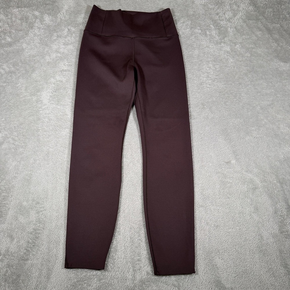 Vuori Evolve 7/8 Leggings Womens Small Brown High Rise V1 Uplift Yoga VW497